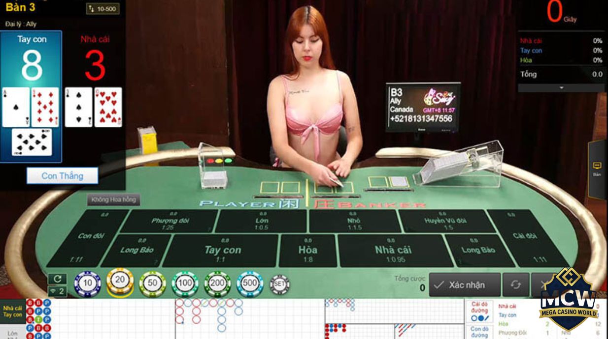 Lợi Ích Khi Chơi Sexy Baccarat tại MCW